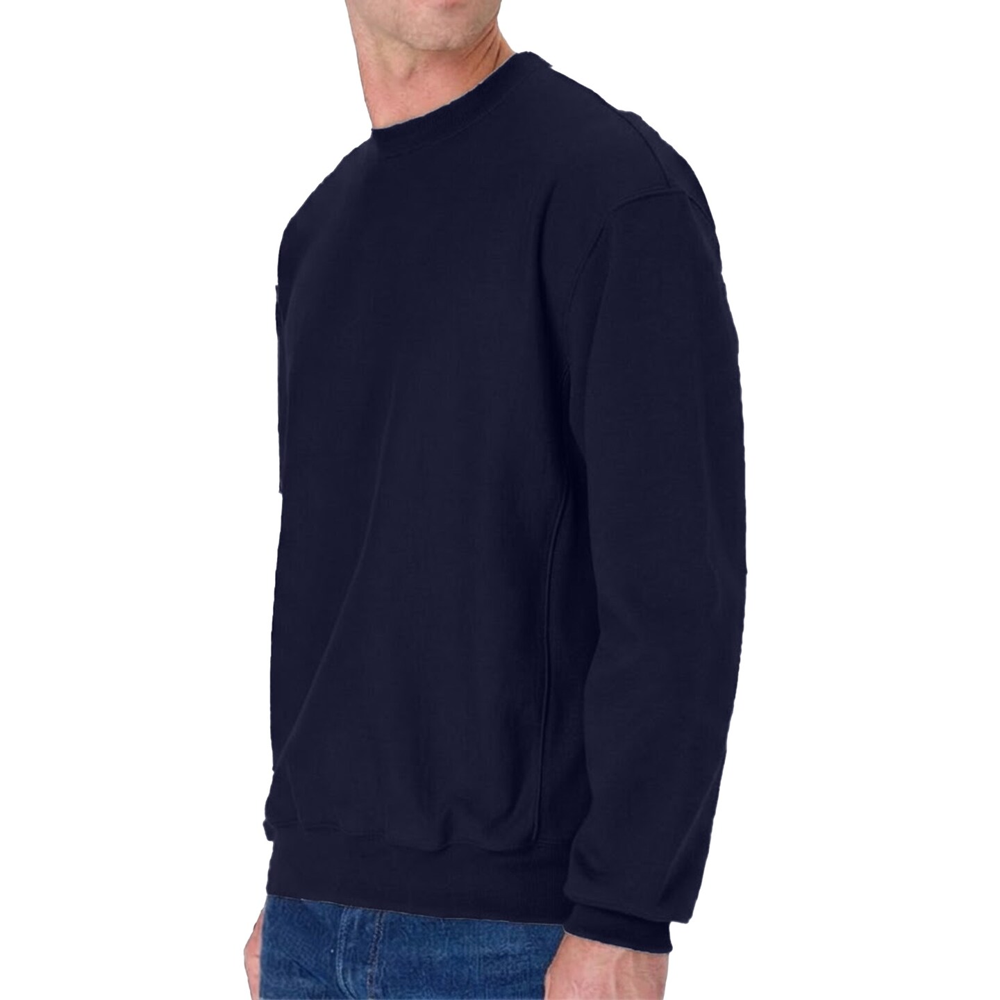 Hanes Beefy Premium Heavyweight Crewneck Fleece Sweatshirt - Ideal for HTV