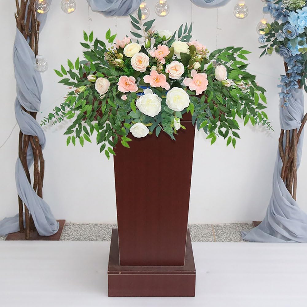 20 Artificial Italian Ruscus Greenery Stems for Wedding & Home Decor