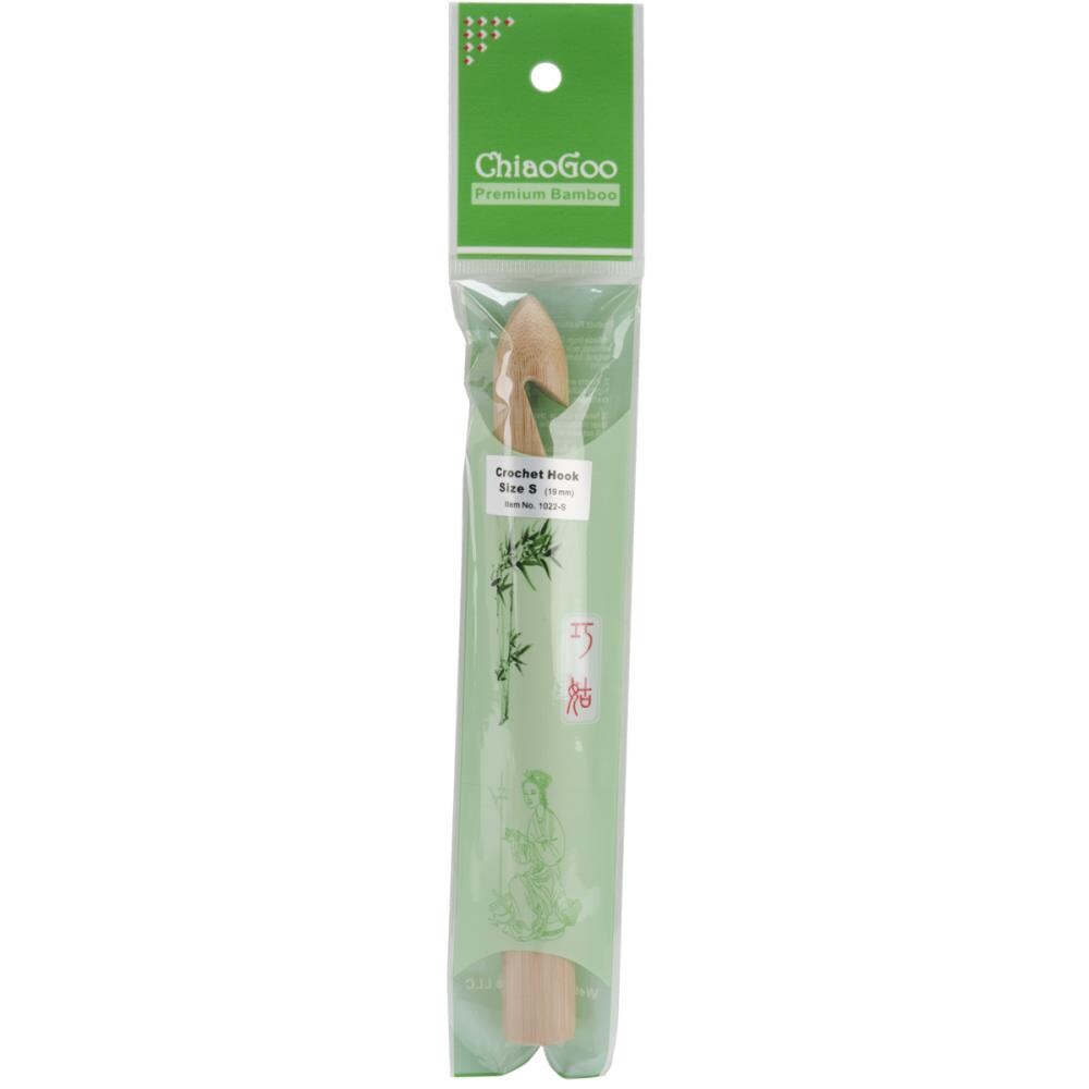 ChiaoGoo Bamboo Crochet Hook - Sizes US E to U