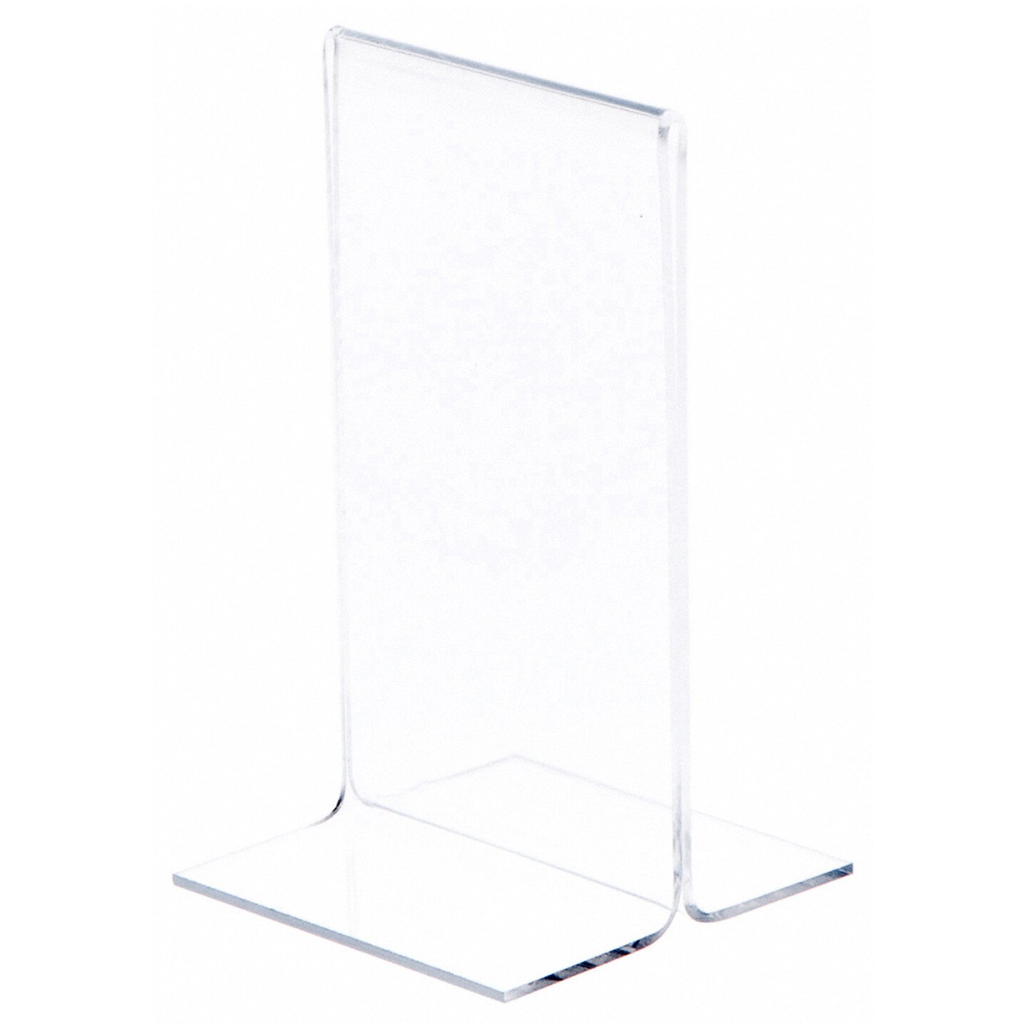 Plymor Clear Acrylic Sign Display / Literature Holder (Bottom-Load), 3" W x 5" H