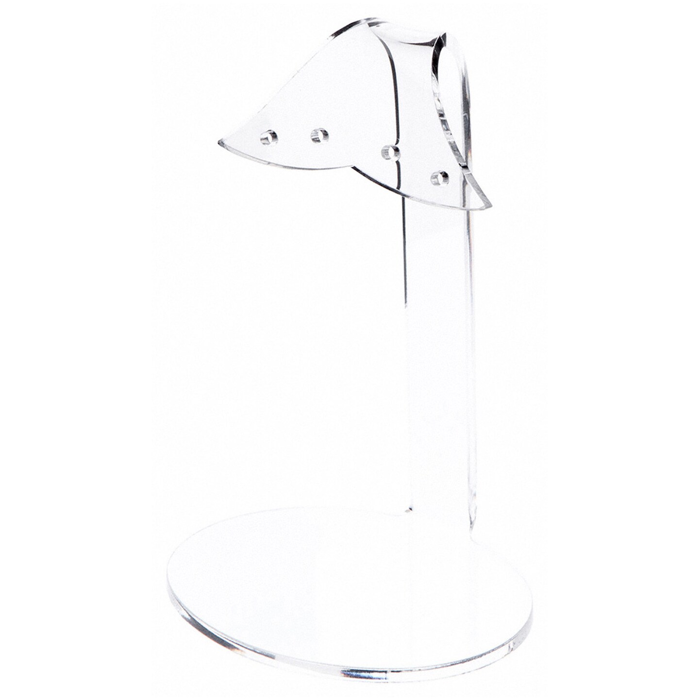 Plymor Clear Acrylic 2 Pair Hanging Earring Display Stand, 3.25" W x 2.75" D x 4.75" H