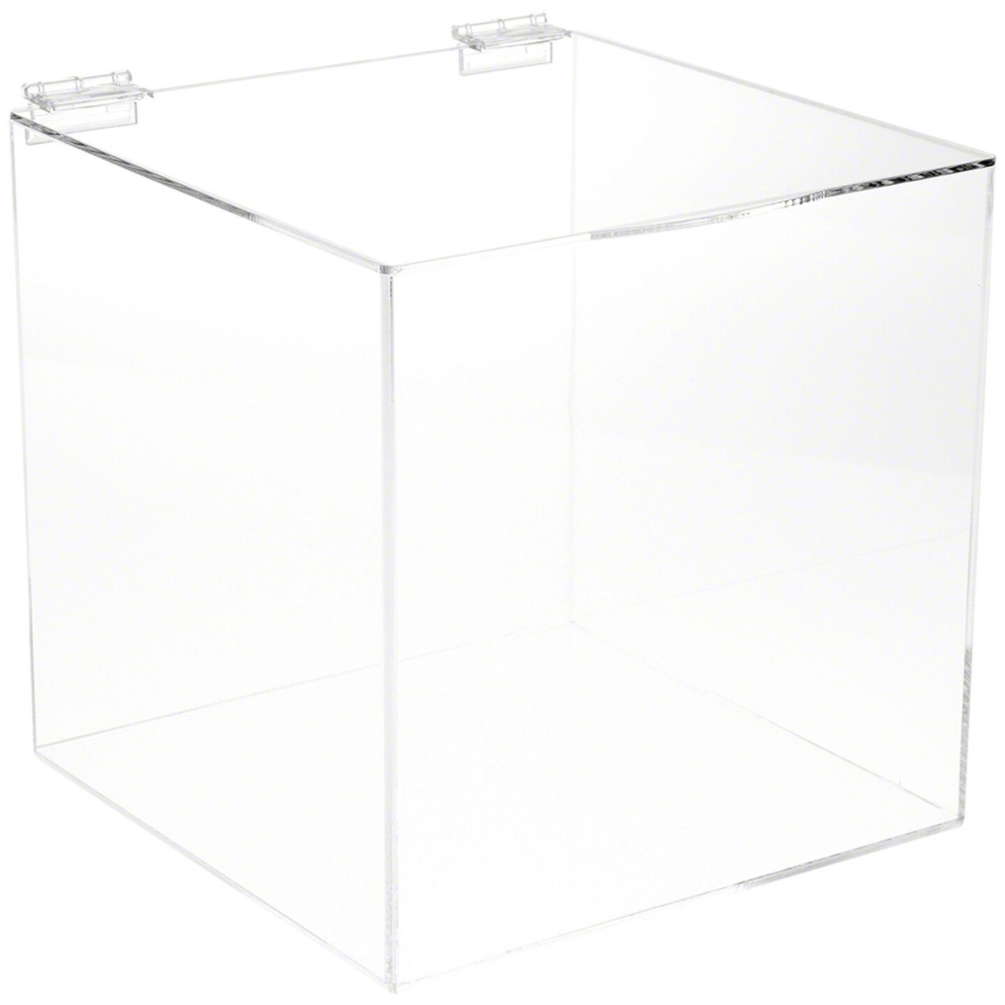 Plymor Clear Acrylic Display Case Box With Hinged Lid