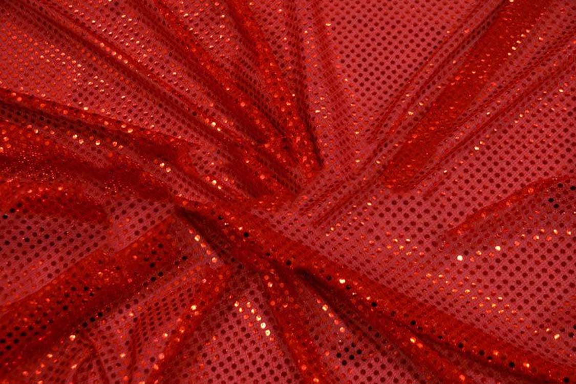 1 Yard Confetti Dot Sequins Fabric with 3mm Metallic Shine for Costumes and Decor