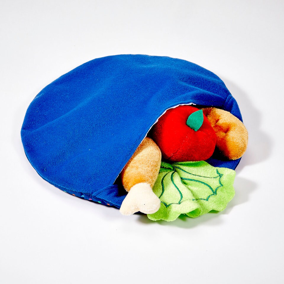 Deluxe Plush Soft Seder Set – Kids Passover Pretend Play Seder Plate with Plush Simanim – Preschool Pesach Learning Toy