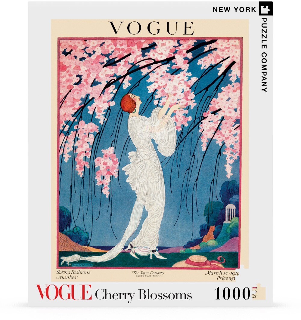 New York Puzzle Company Cherry Blossoms 1000 Piece Piece Jigsaw Puzzle
