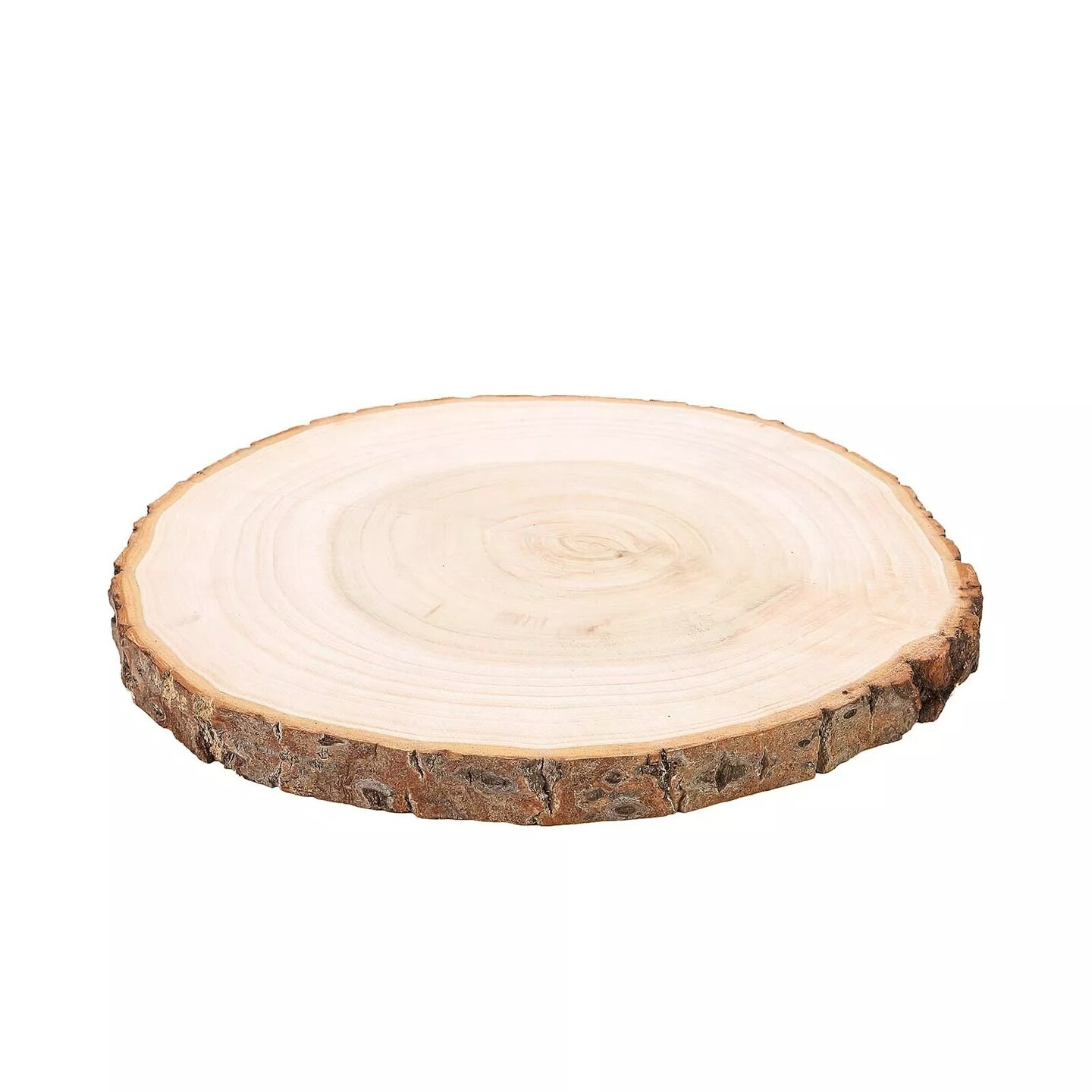 6 pcs 11-15&#x22; Natural Round Poplar Wood Slices Wedding Centerpieces Decorations