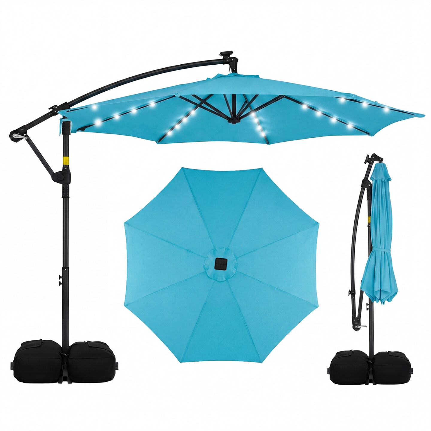 7 foot patio umbrella with lights Amazon.com : Sundale Outdoor ft Solar-Powered 24 LED Lighted Crank & Push Button Tilt for Garden, Deck, Backyard, Pool, 8 Ribs (Red) : Patio, Lawn & Garden resistant Base is not Color:Matte White/Pink Ripple Travel Spinning Casting Rod HOLLOW BODY