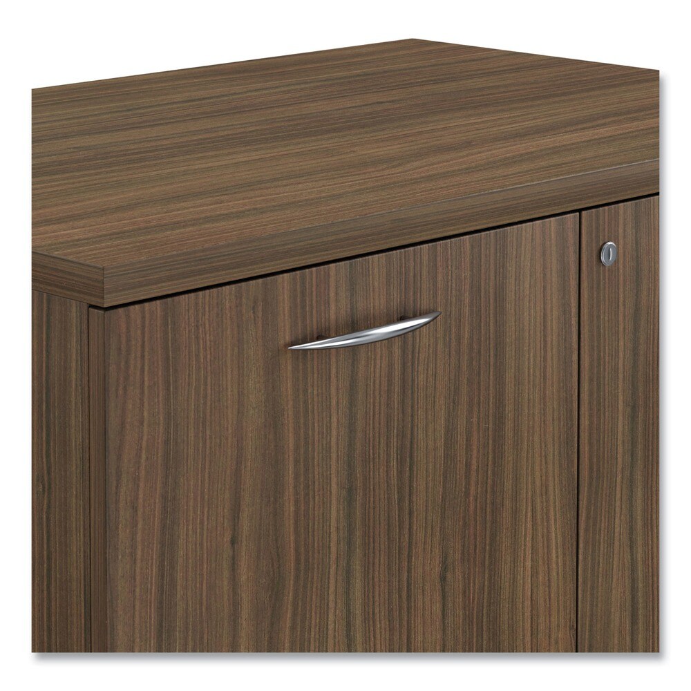 Alera Valencia Series 34.13 in. x 22.78 in. x 29.5 in. Storage Cabinet - Modern Walnut
