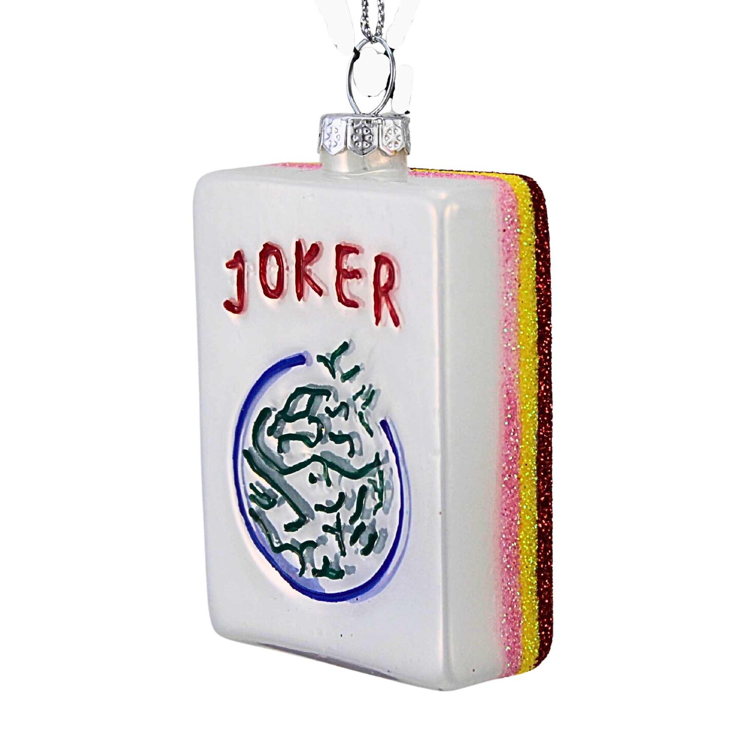 Cody Foster Joker Mahjong Tile Ornament - Thumbnail 3
