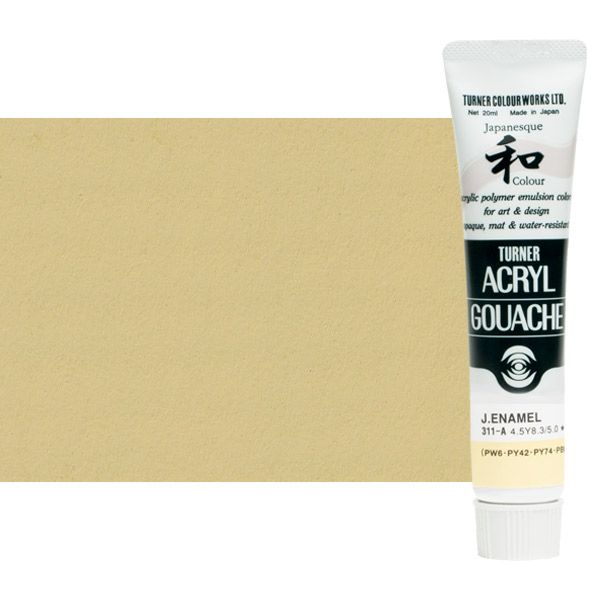 Turner Colour Works Acryl Gouache Artist Acrylic Paint - Single 20 ml Tube - Japanesque Enamel