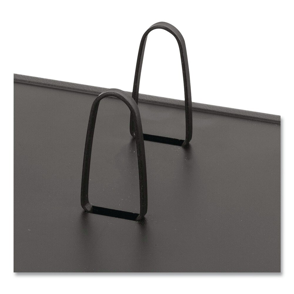 AT-A-GLANCE 2 Rings 4.5 in. x 8 in. Desk Calendar Base for Loose-Leaf Refill - Black