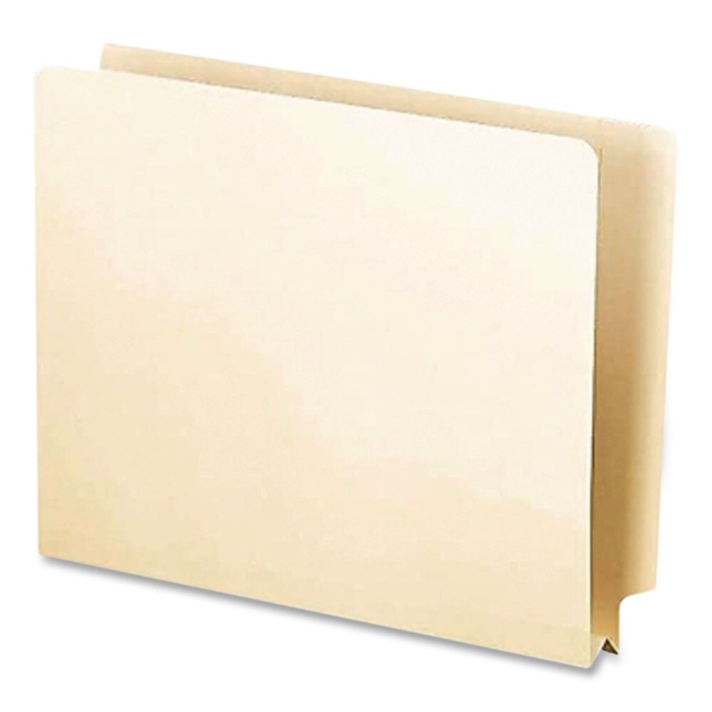 Pendaflex Straight Tabs Letter Size 1.5 in. Expansion End Tab Expansion Folders - Manila (50/Box)