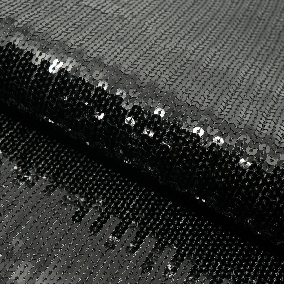 1 Yard Flounce Fringe Stretch Mesh Sequin Fabric