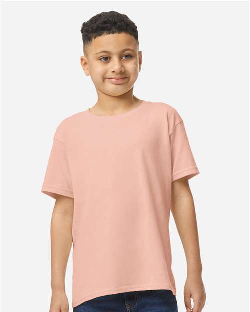 Youth Heavy Cotton Crewneck T-Shirt for Daily, Casual & Comfortable Wear