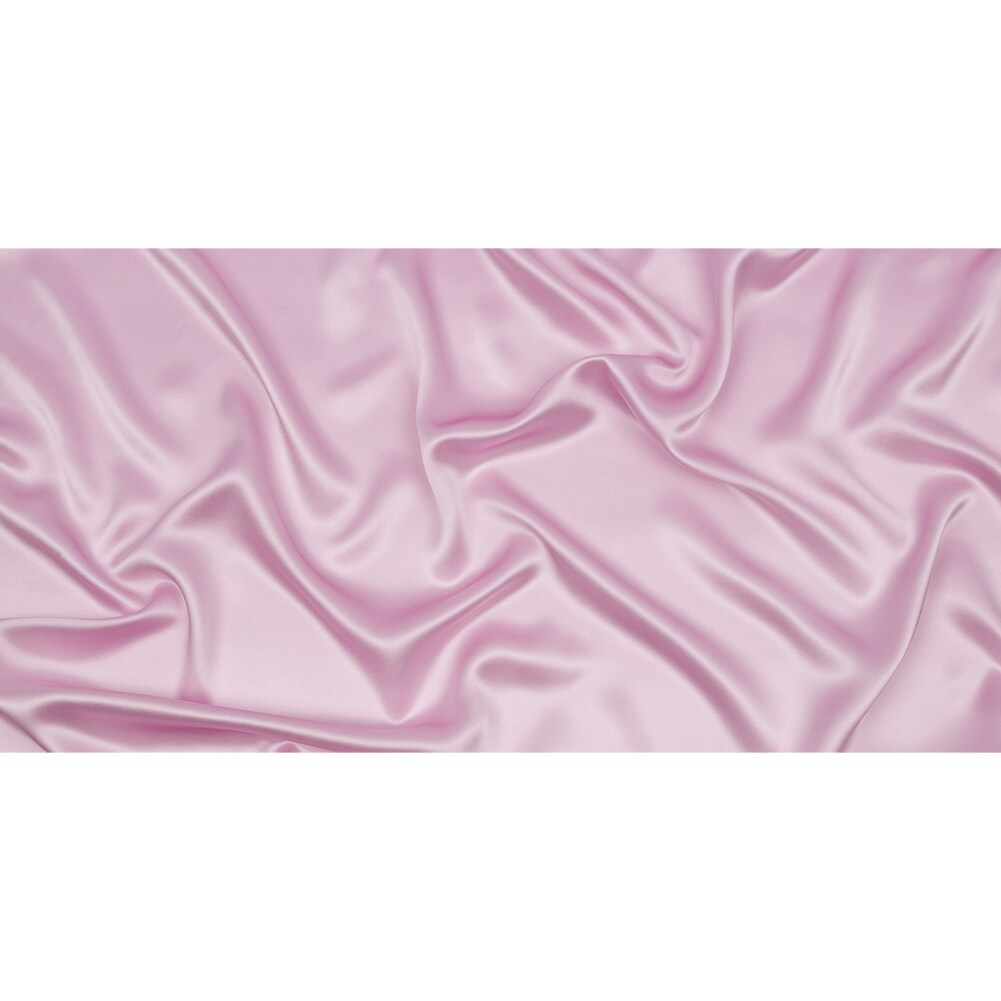 1 Yard Lavender Fog Silk Charmeuse 44" Fabric Premium 100% Silk Solid Satin