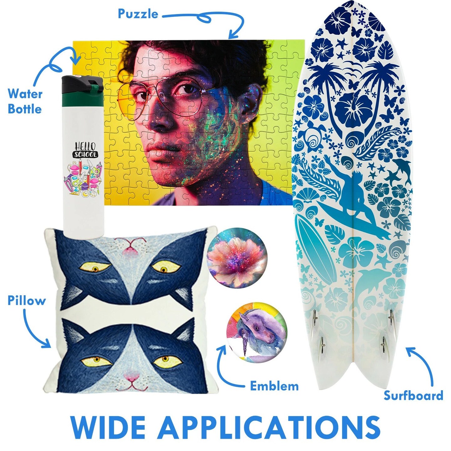 Koala Sublimation Ink 2x100ml Black - For All Epson Inkjet Printers