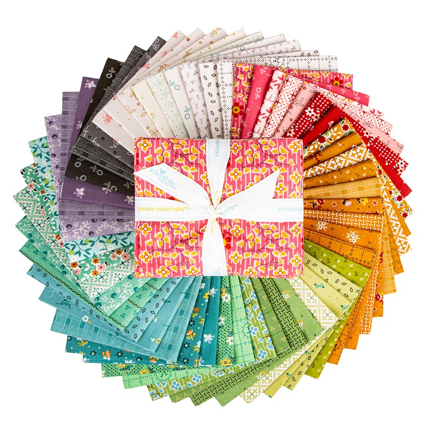 Gentler Times Fat Quarter Bundle by Lori Holt for Riley Blake (FQ-16470-51)