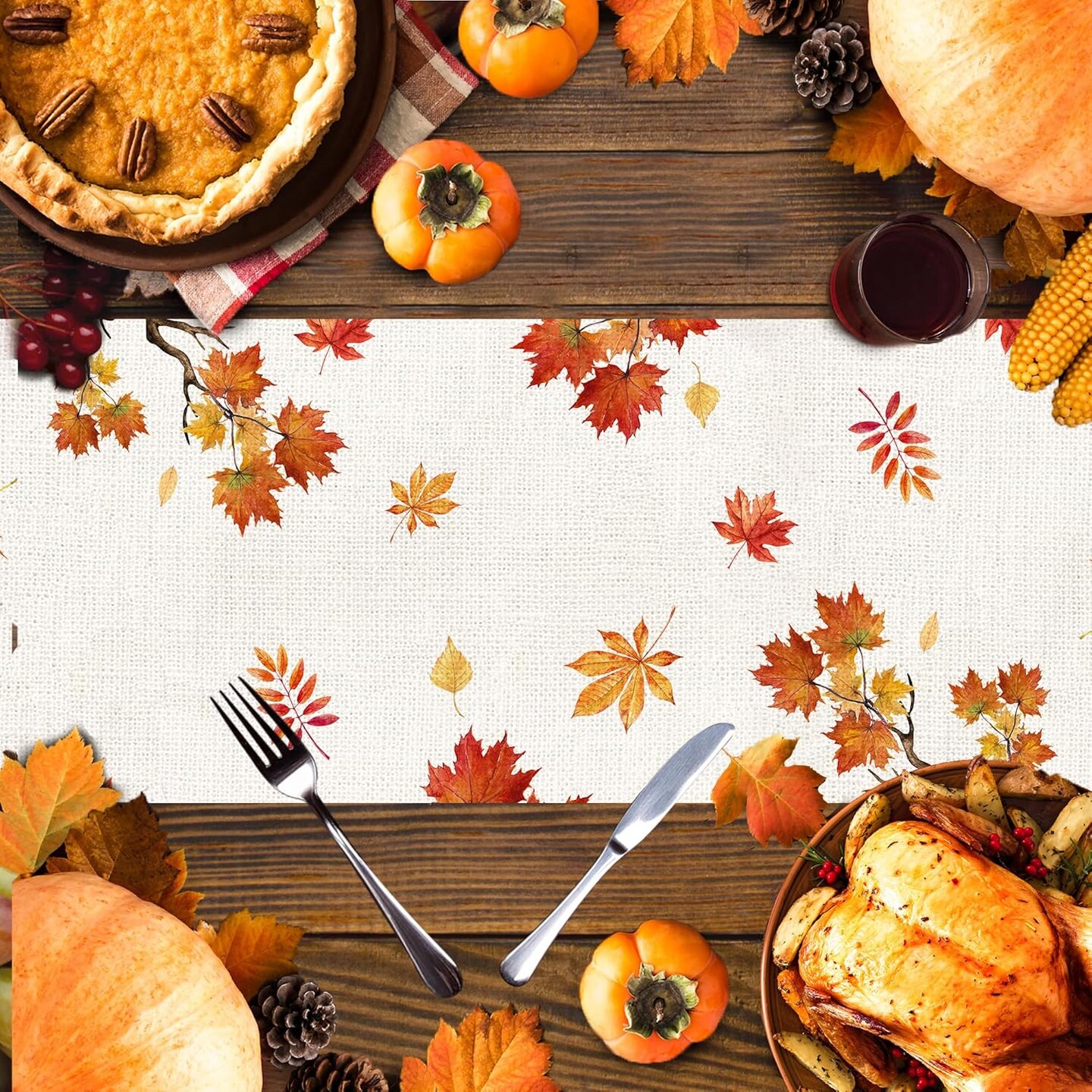 Tree Fall Table Runner