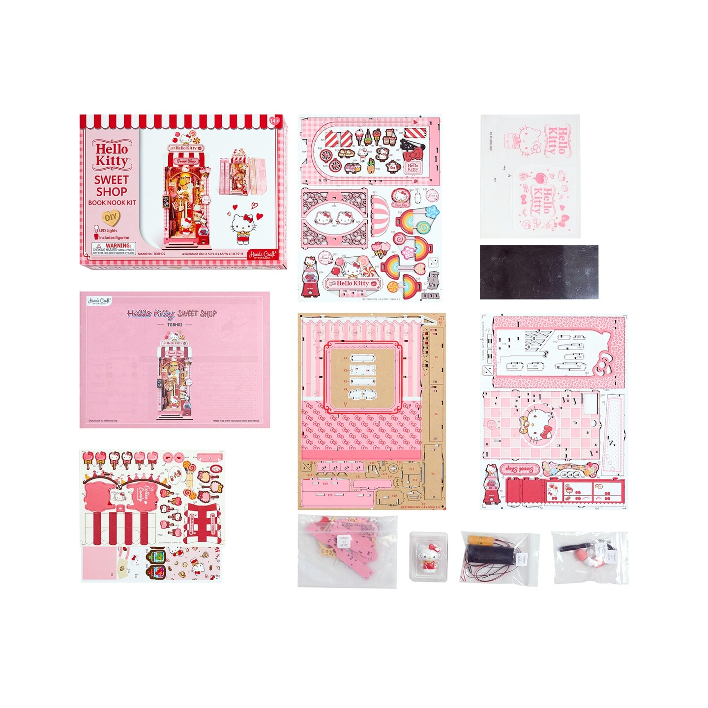 Hello Kitty&#xAE; Sweet Shop - DIY Book Nook Kit