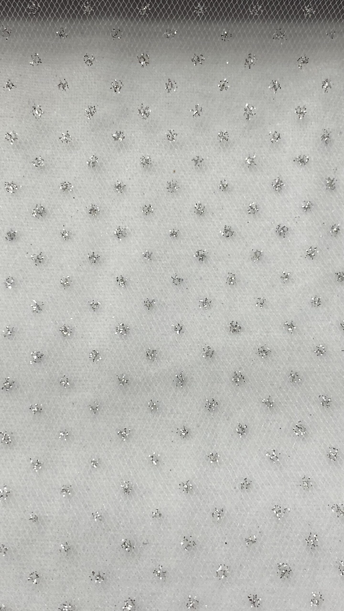 10 Yard Silver or Gold Sparkling Glitter Tulle Ribbon Roll for Party Wedding Decoration 6 inch Width