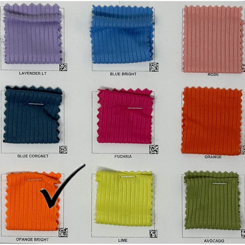 1 Yard 4x2 Yummy Brushed Rib Knit Fabric for Loungewear, Tops, Dresses 58–60 Inches Wide