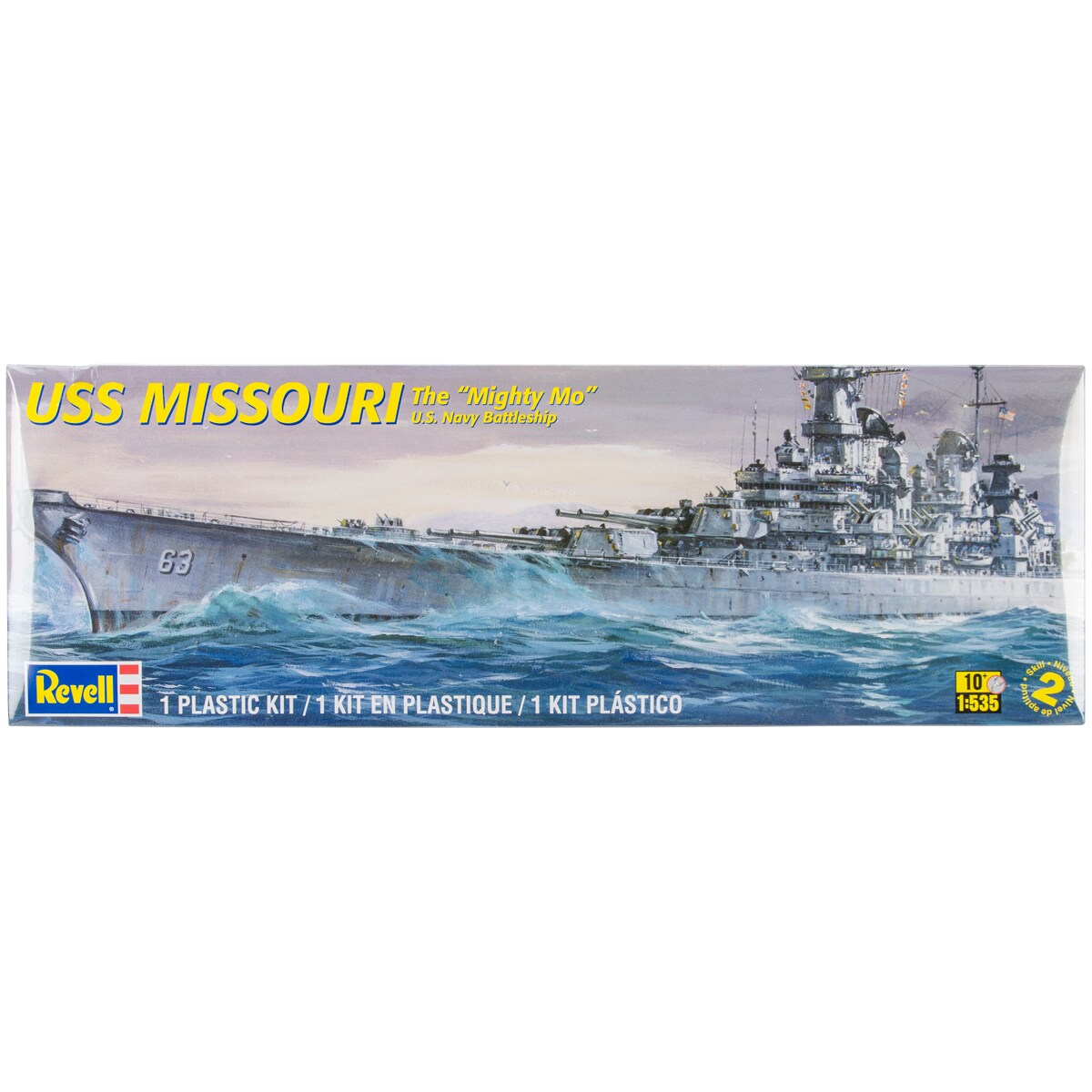 Revell Plastic Model Kit-USS Missouri Battleship 1:535