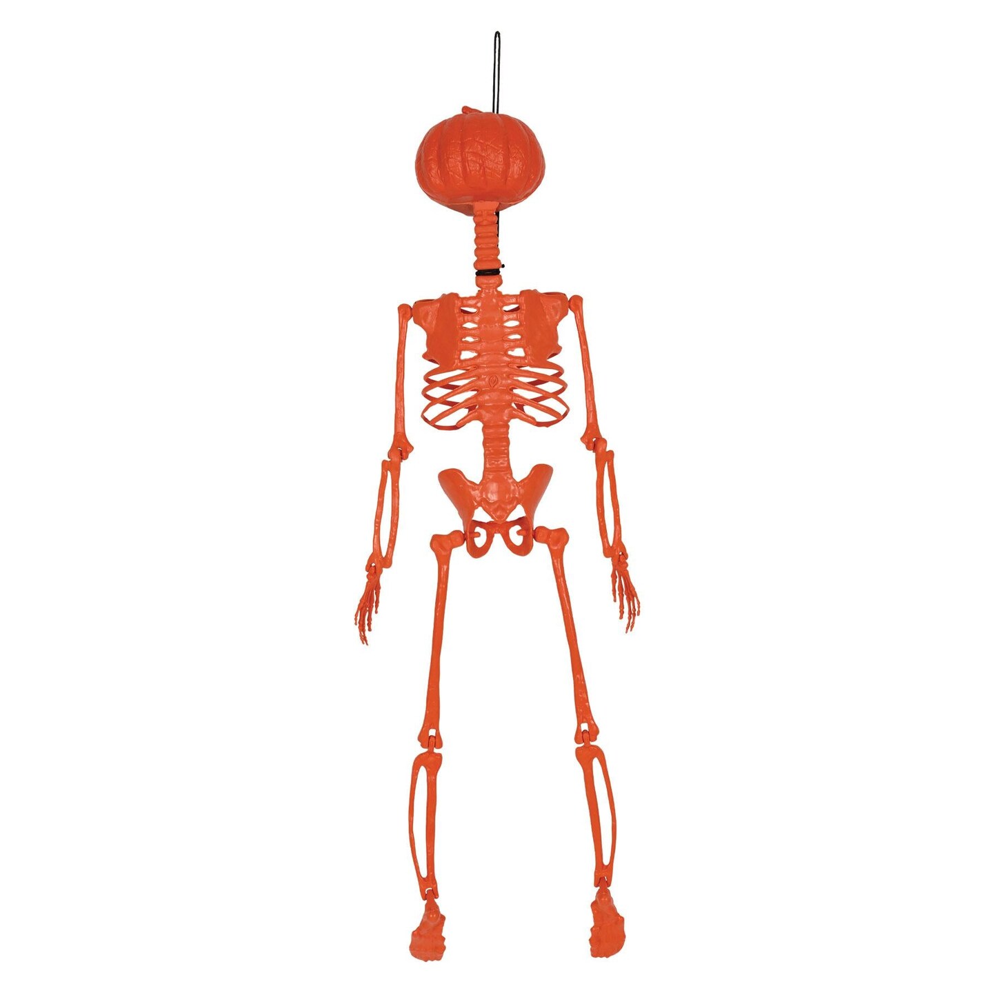 6 Pack Beistle Halloween Plastic Pumpkin Skeleton