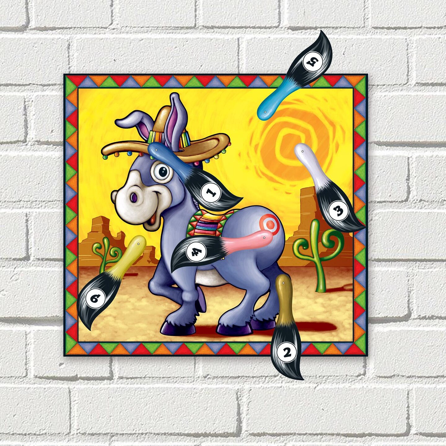 24 Pack Beistle Pin the Tail on the Donkey Game