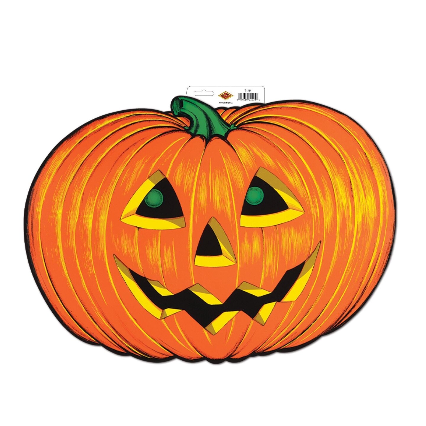 12 Pack Beistle Halloween Party Jack-O-Lantern Faces