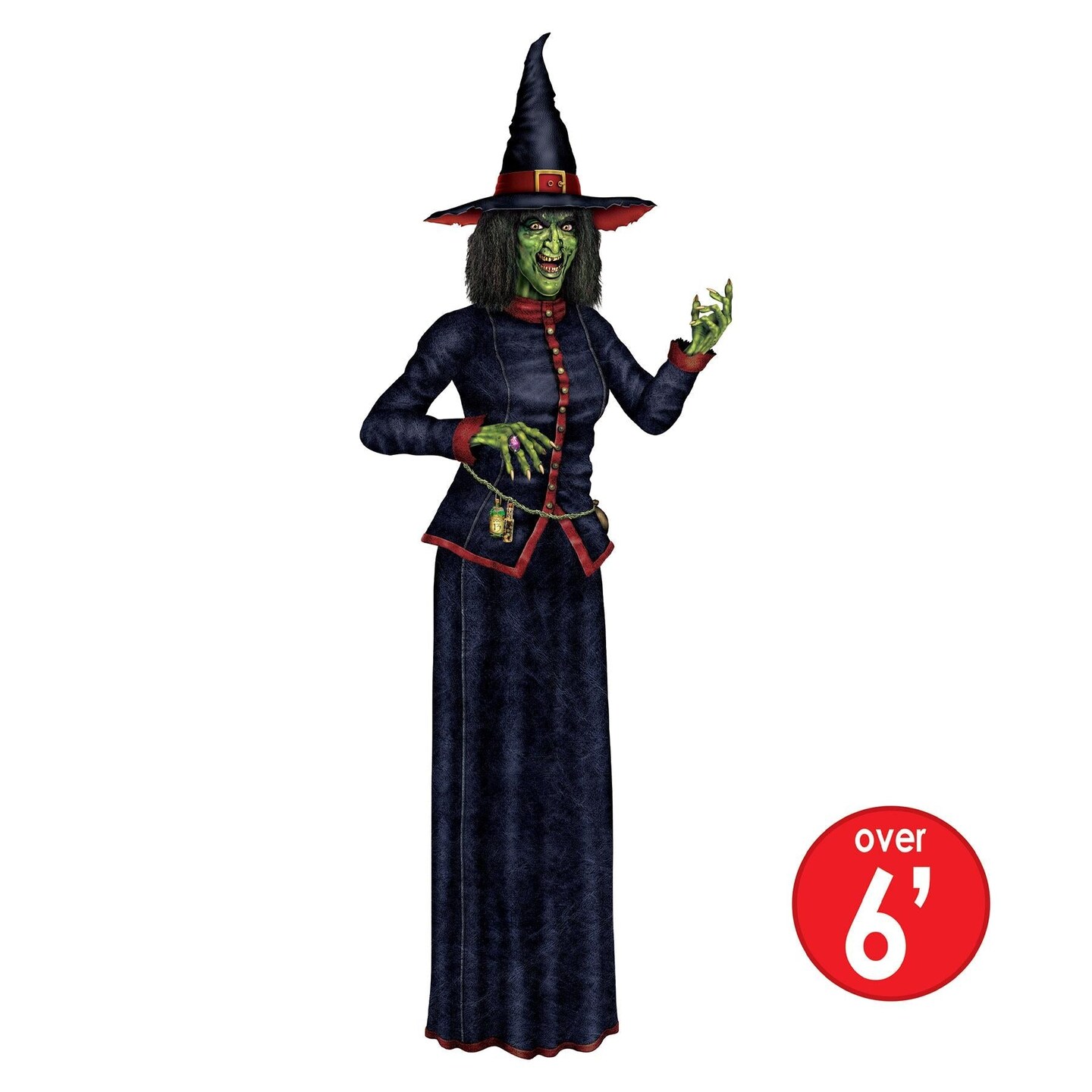 12 Pack Beistle Halloween Jointed Witch