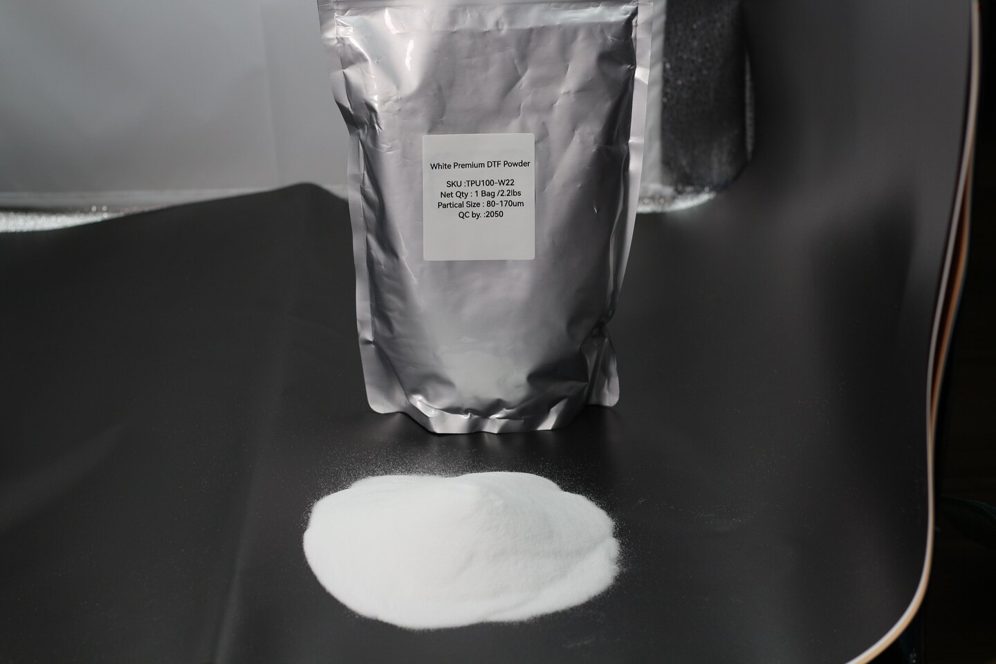 DTF White Hot Melt Adhesive Powder 1KG (2.2Lbs)