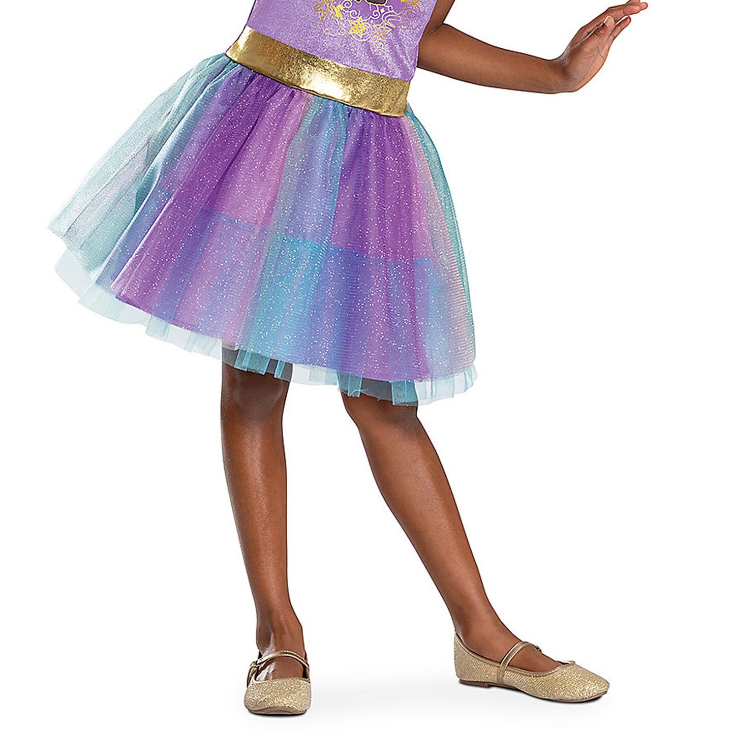 Girl&#x27;s Classic Afro Unicorn Dress Costume