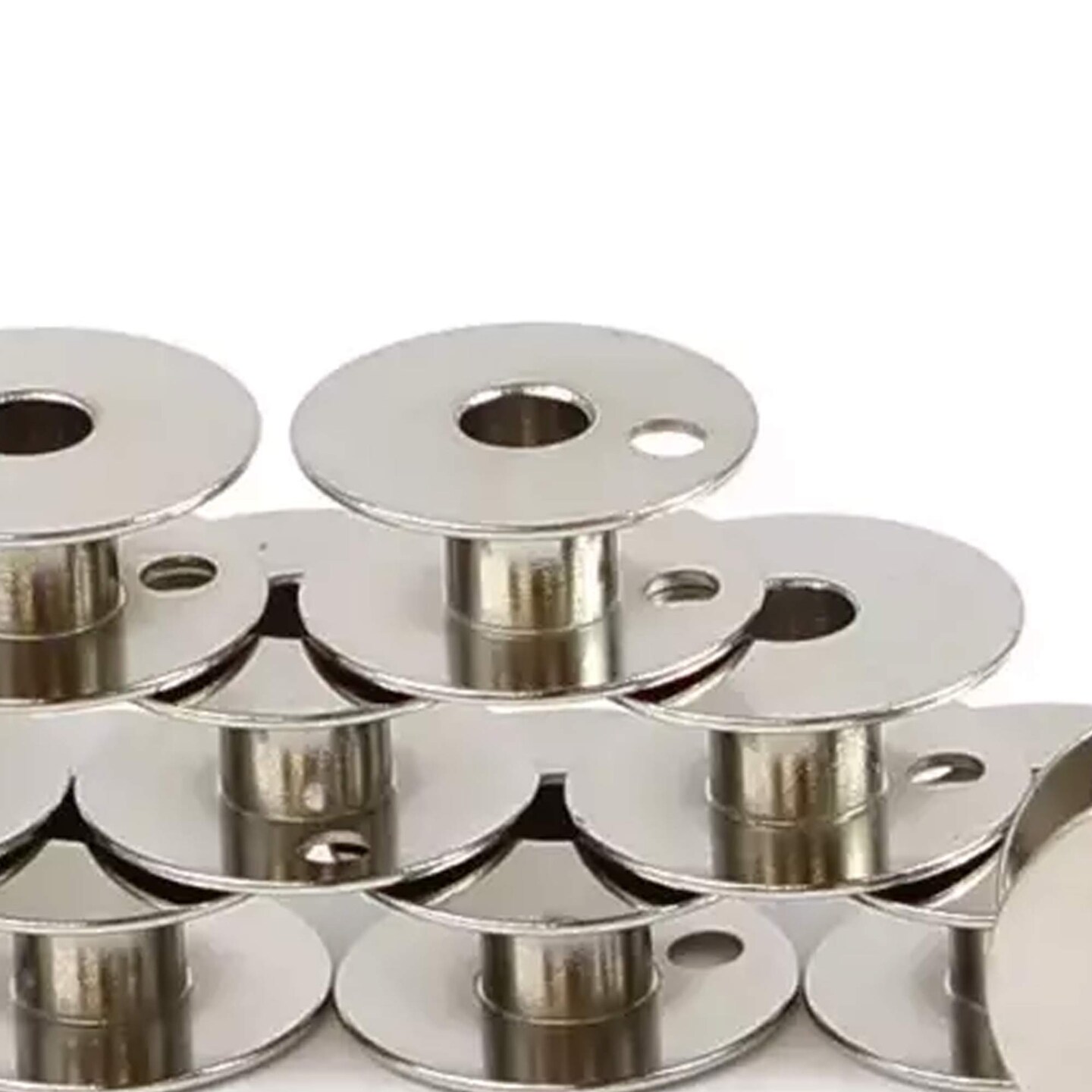 Metal Bobbin for Walking Foot and Double Needle Industrial Sewing Machines #203470 Durable Steel Design