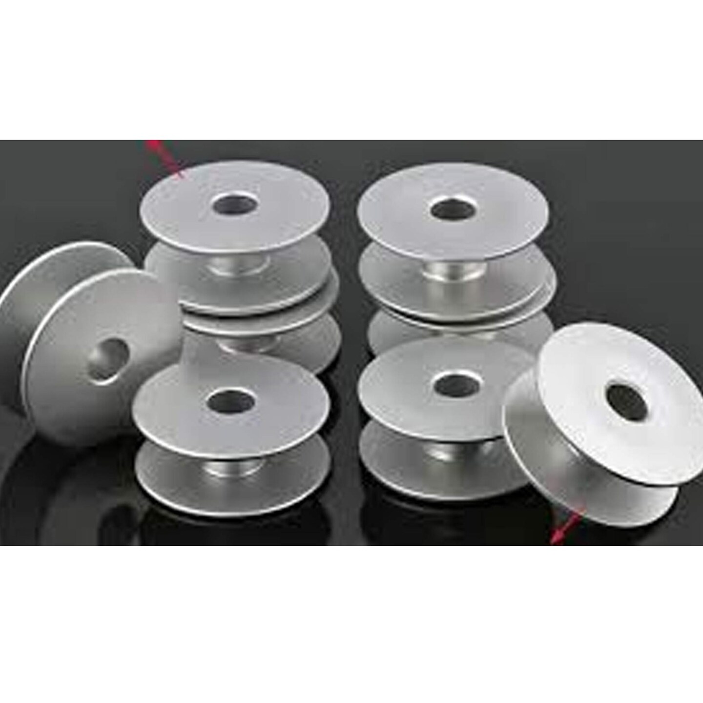 Large M Size Sewing Machine Bobbin for JUKI Machines #D9117-141-E00 High Capacity Steel