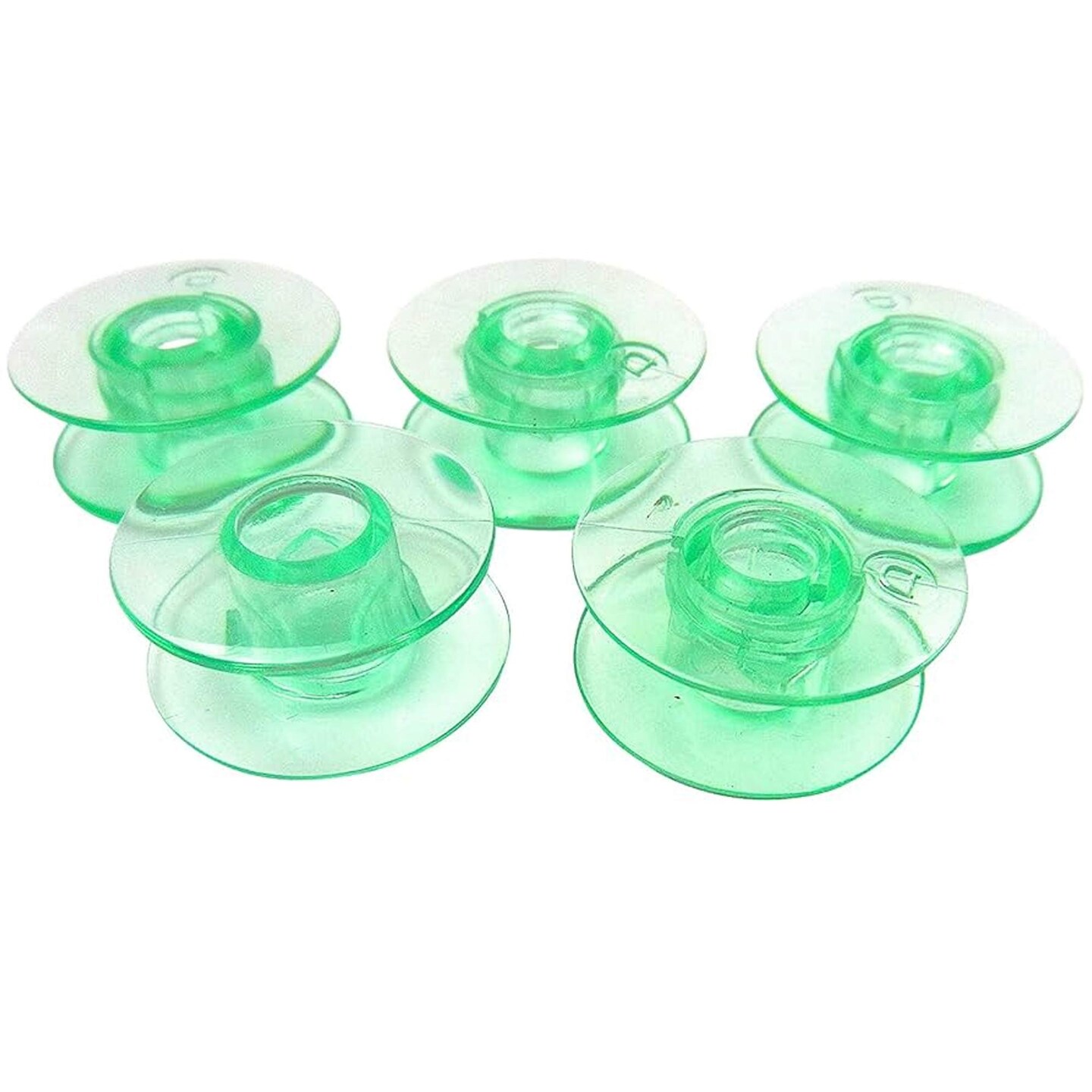 Green Plastic Sewing Machine Bobbin for Viking Machines #4125615-45 Durable Non OEM