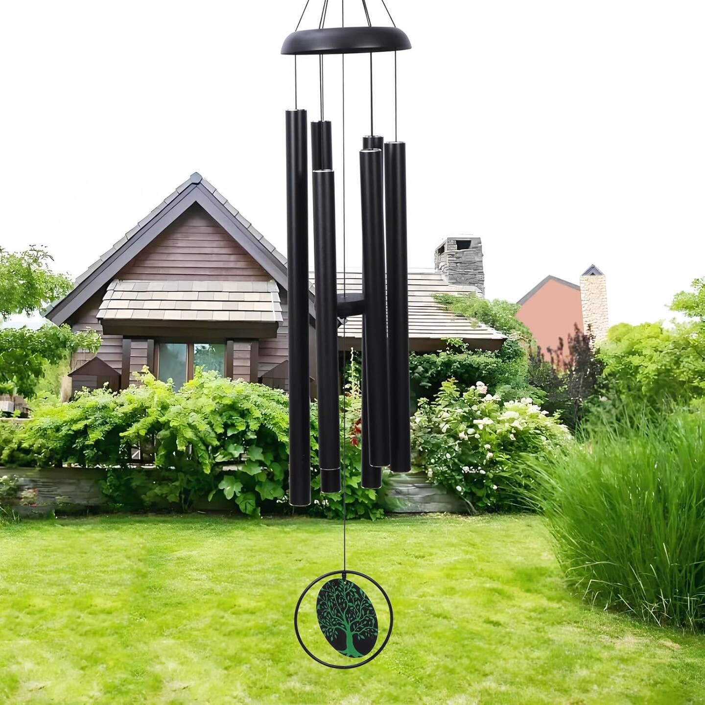 Wind Chimes for Outside Large 48&#x27;&#x27;, Deep Tone Windchimes Outdoors Decor for Porch, Yard, Garden, Patio, Memorial Wind Chime for Loss of Loved One, Sympathy/Bereavement/Grief Windchime Gifts
