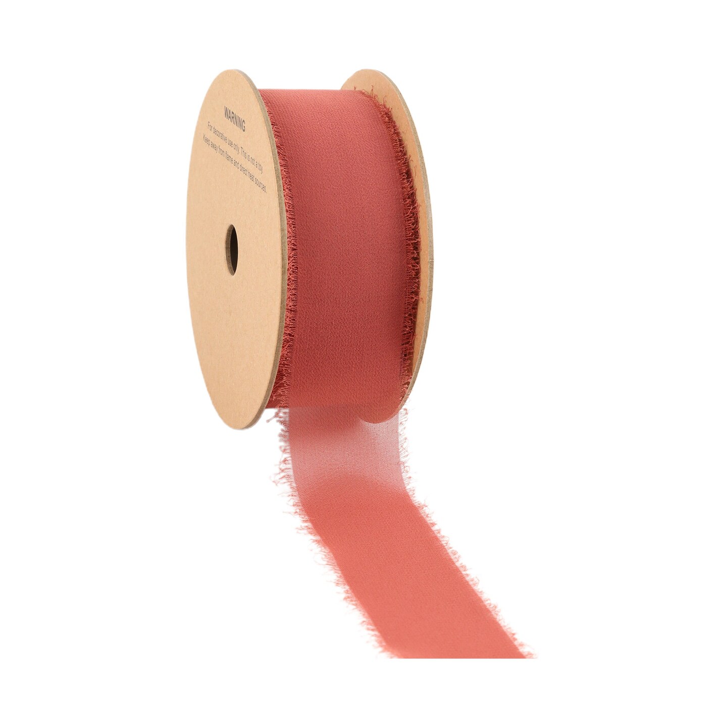 LaRibbons 1 1/2" Frayed Edge Chiffon Ribbon | 10 Yard Roll
