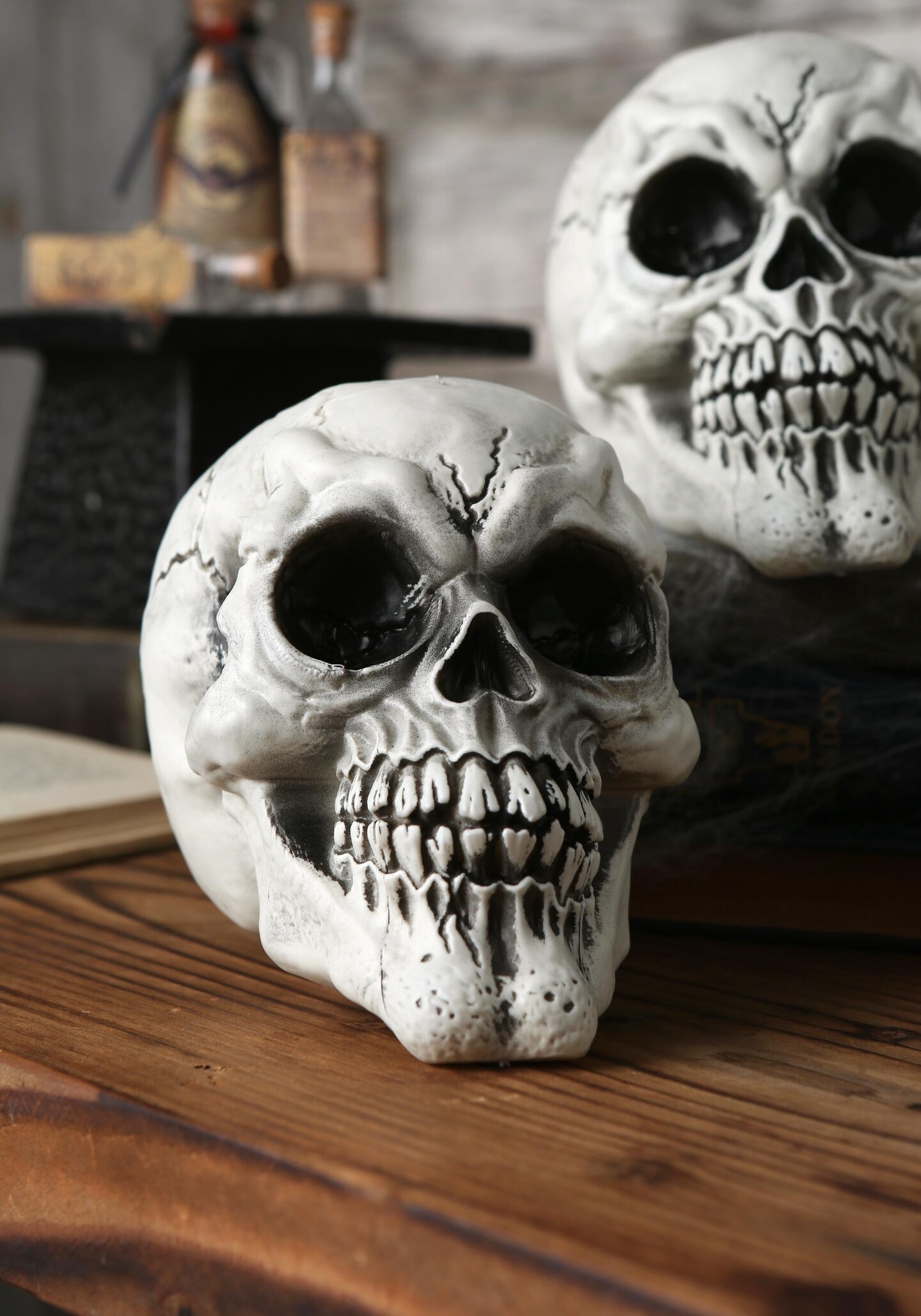 3-Pack of Large Skulls Decoration, Size: ST | Michaels