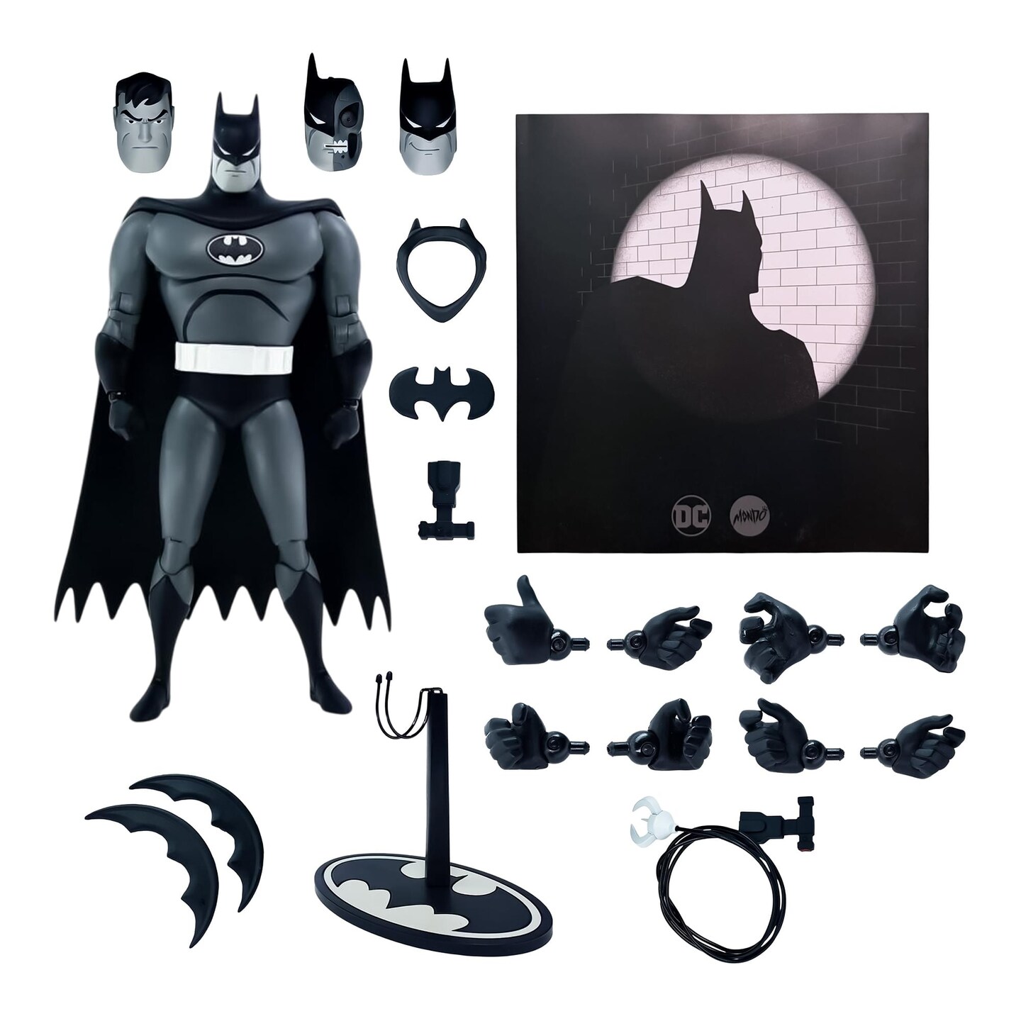 Batman: The Animated Series 1:6 Scale Action Figure | Batman (Noir
