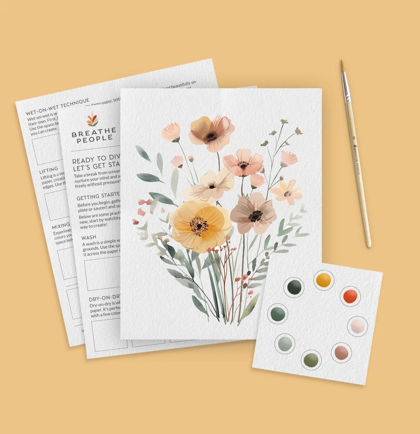 Wildflowers All-In-One Watercolor Kit | Michaels