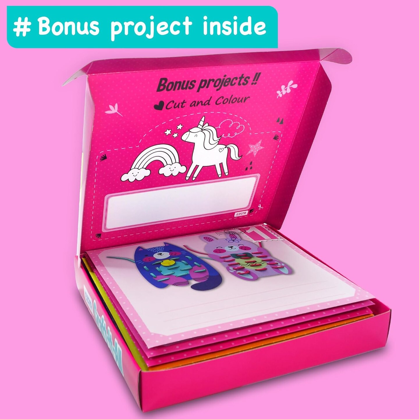 Unicorn Craft Kits for Kids Ages 4–8 – 21-in-1 All-in-One Arts