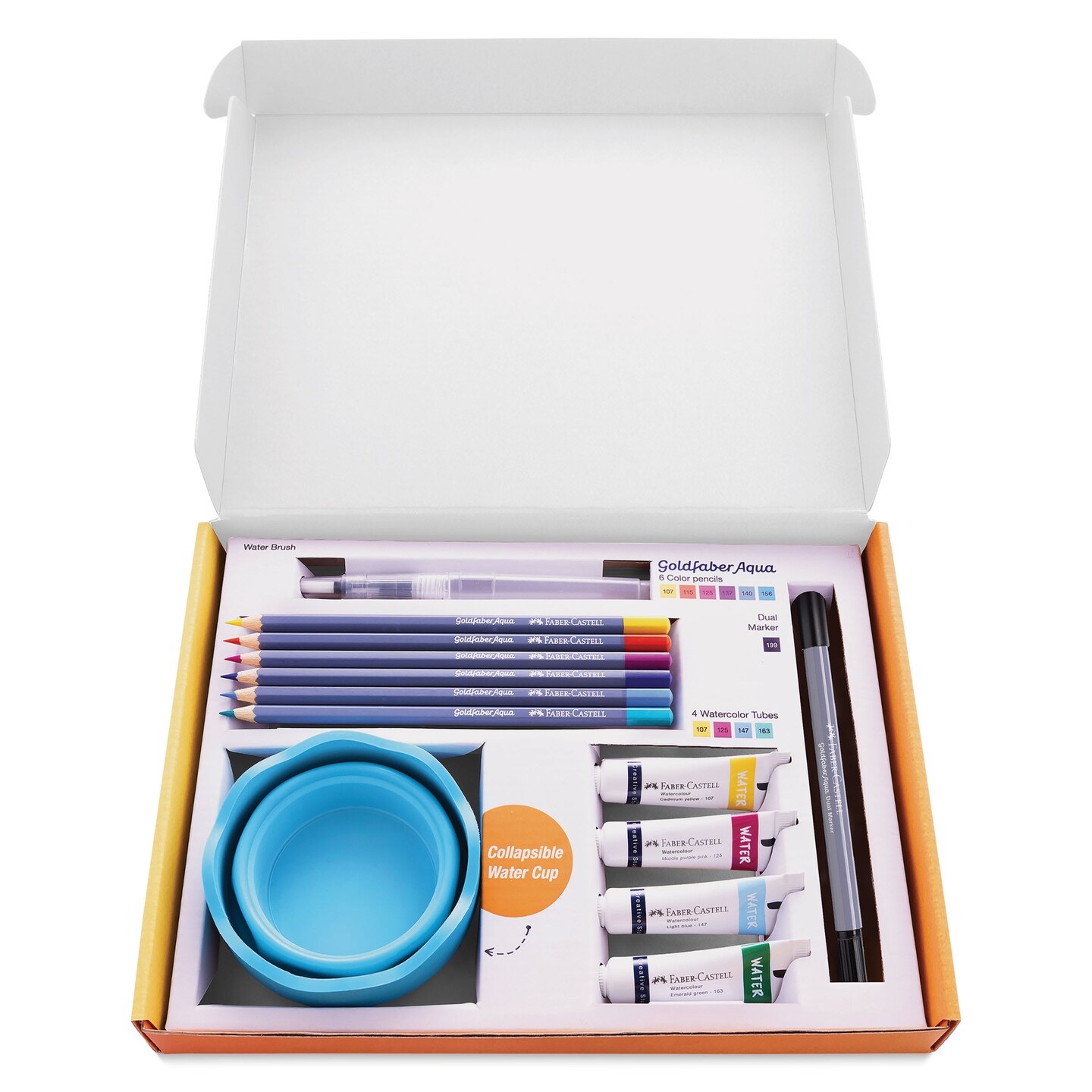 Faber-Castell Creative Studio Try It Box - Wet Mediums Set