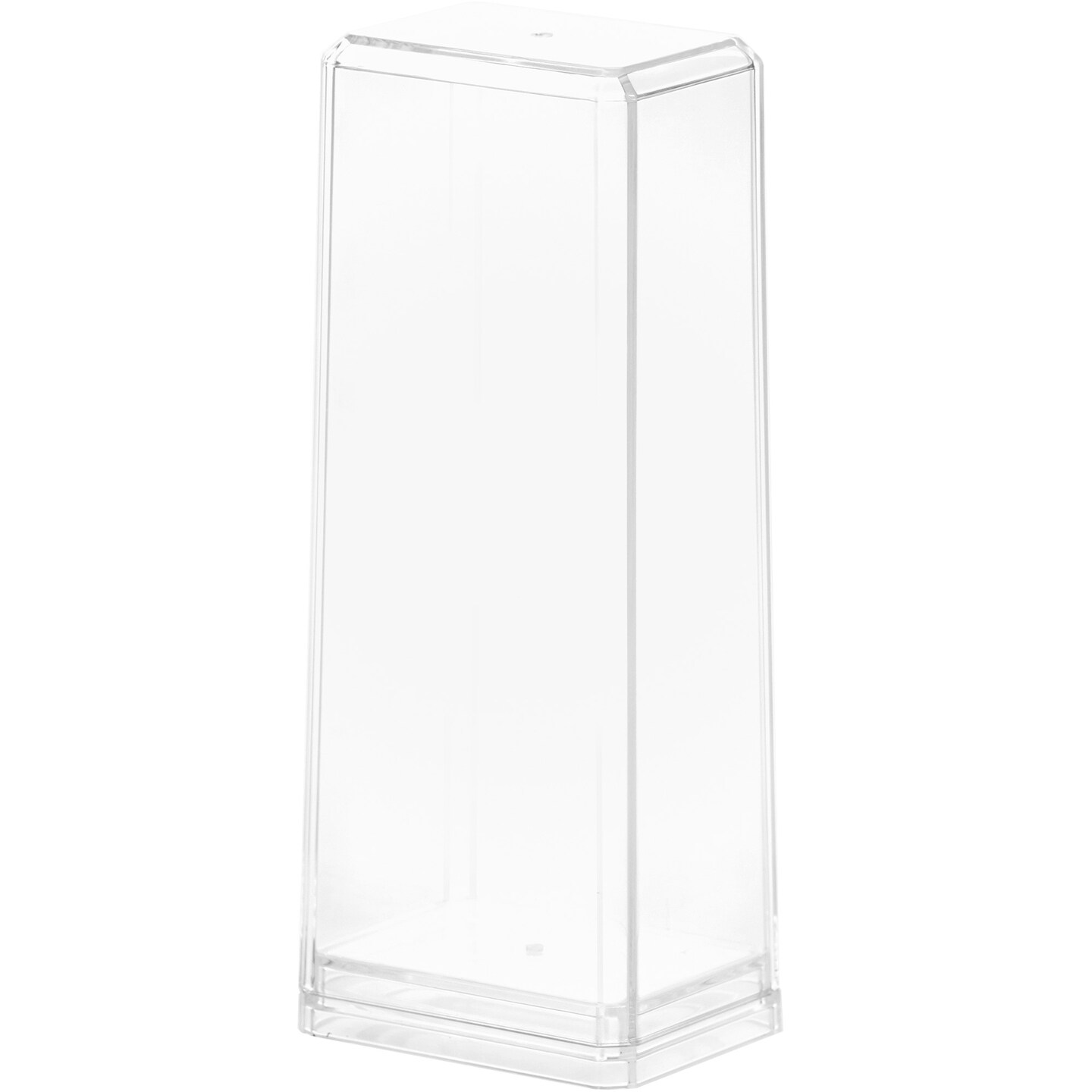Pioneer Plastics 126-CB Clear Storage / Display Action Figure Case with Clear Base, 1.875 in x 1.375 in x 4.5 in