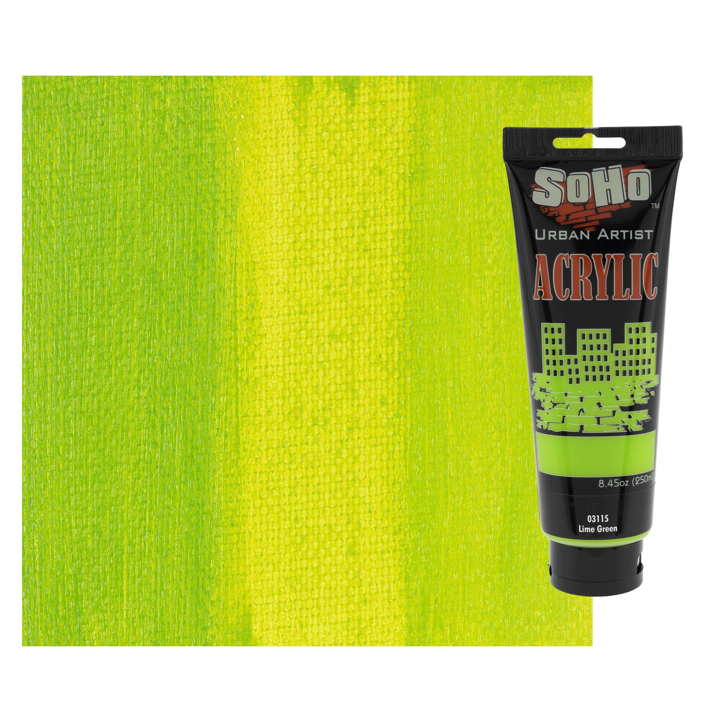 SoHo Urban Artist Heavy Body Acrylic Paint - - - Thick, Rich Color, Excellent Coverage, Professional Quality - Artists Acrylic Paint