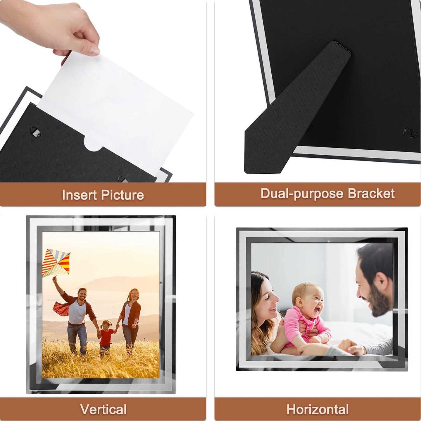 8x10 Picture Frames Set of 2