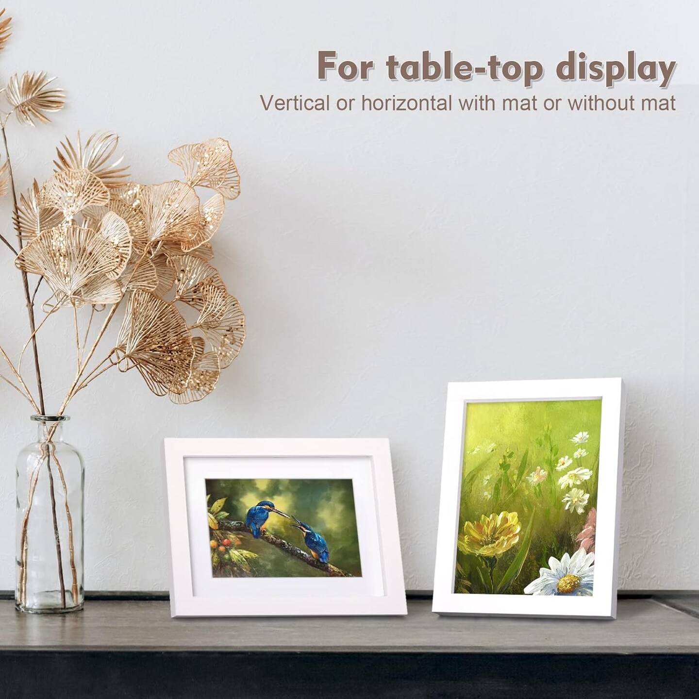 5x7 Picture Frame White,