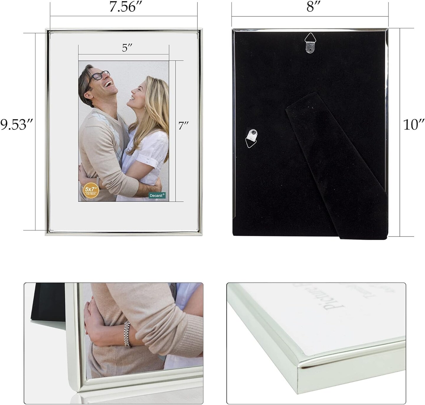 8x10 Picture Frame Metal