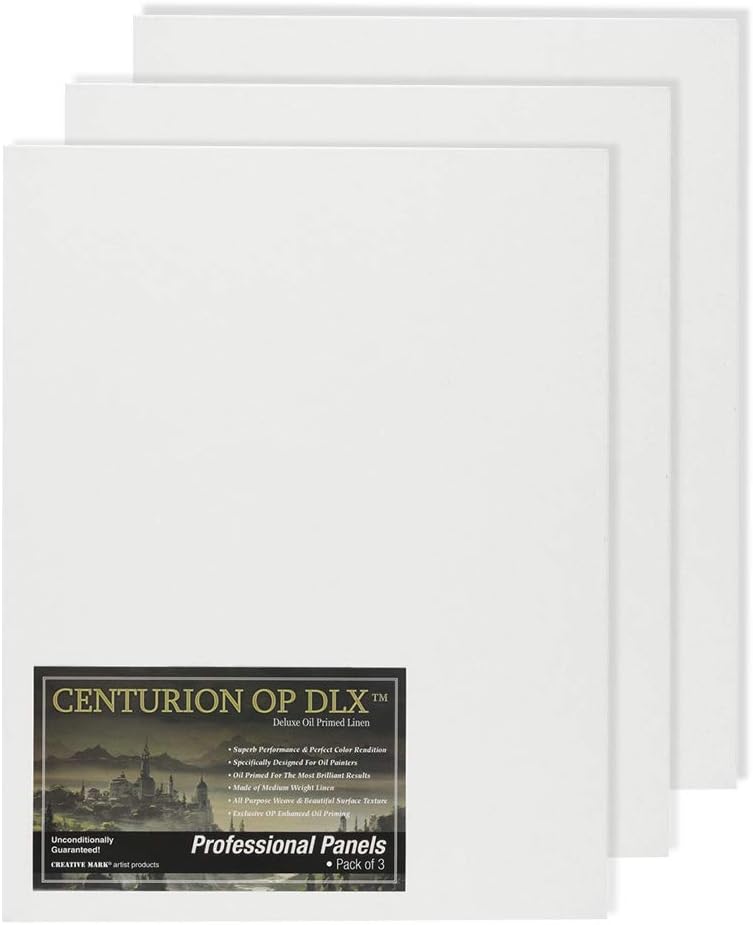 Canvas Panels - 11x14-3 Pack of Linen Canvases for Painting, Artwork and More