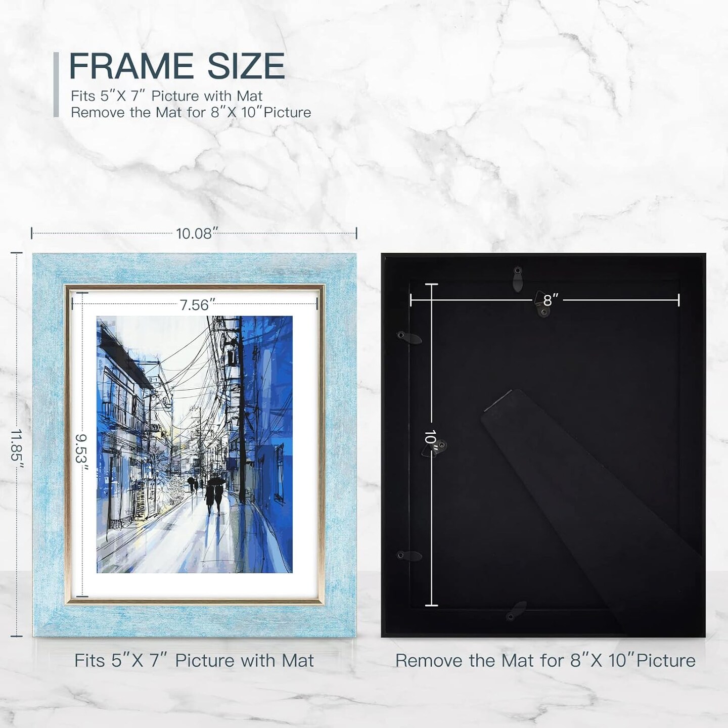 8x10 Picture Frames Set of 4