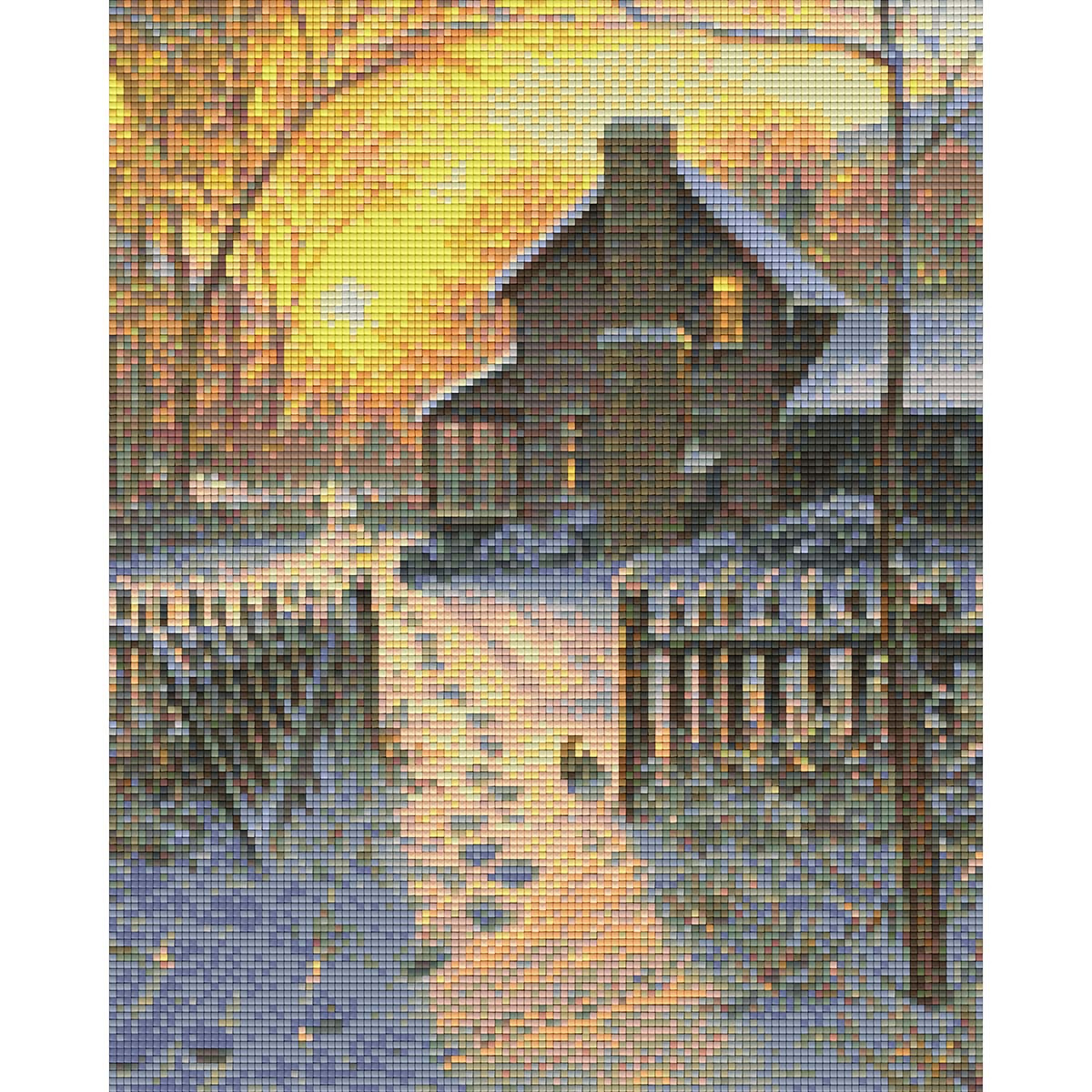PixelHobby Welcome Winter Mosaic Art Kit | Michaels